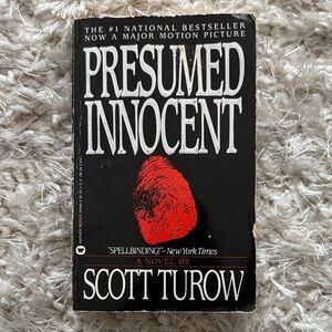Presumed Innocent Scott Turow book